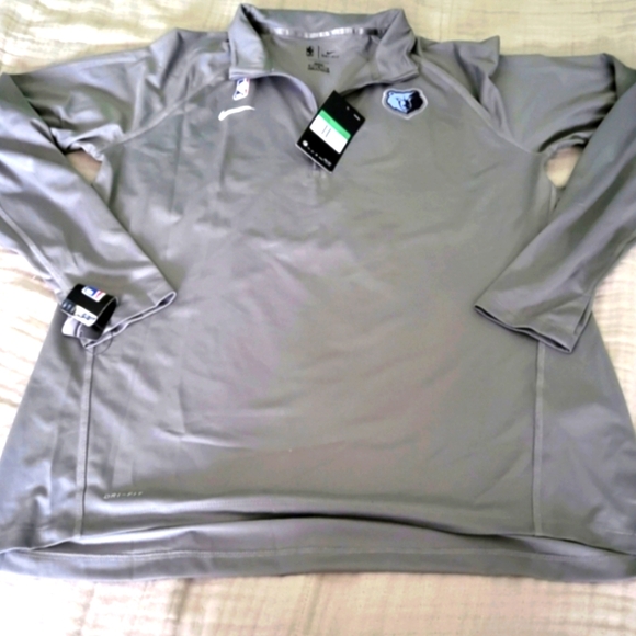 Nike Sweaters - Nike Memphis Grizzlies Women XL Tall Quarter Zip Lightweight Sweater 042025